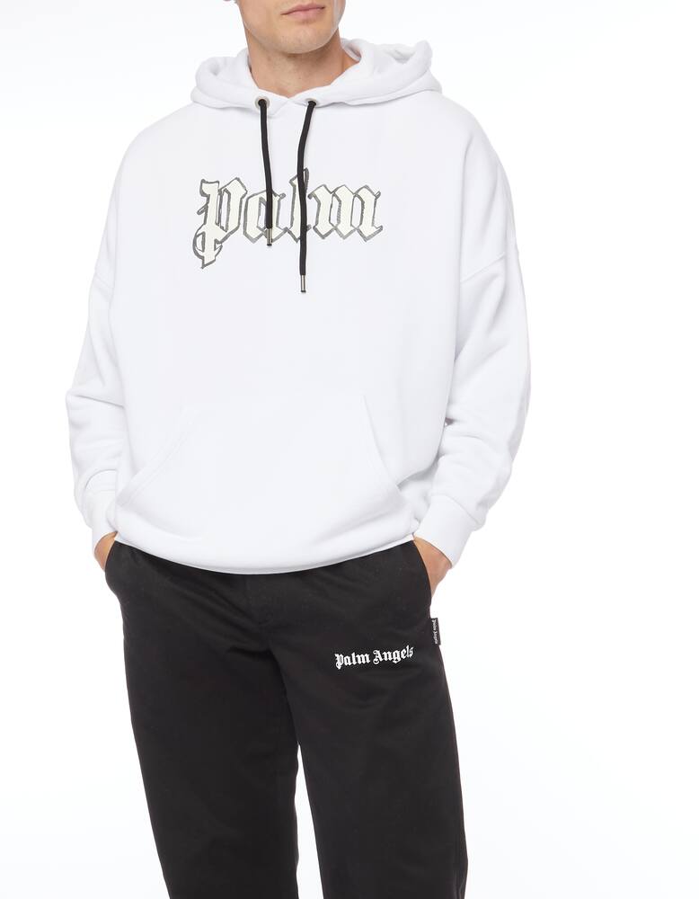 rinascente Palm Angels Glow in the dark over hoody