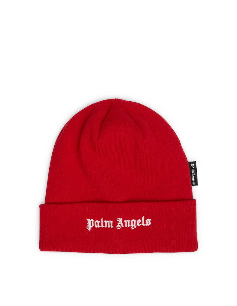 rinascente Palm Angels Berretto con logo in lana