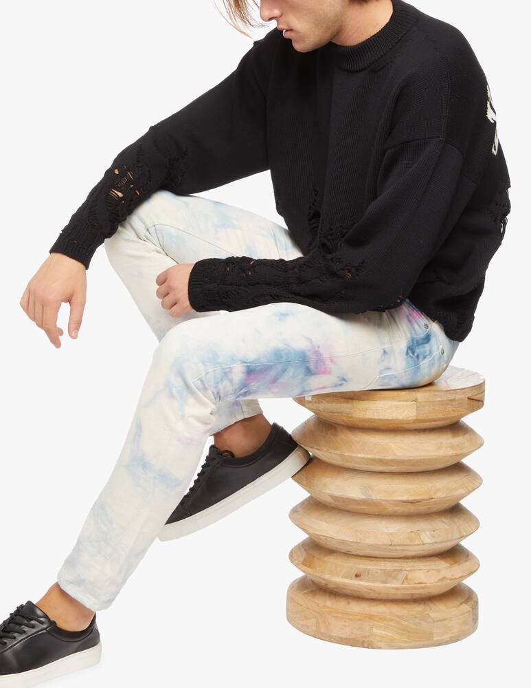 rinascente Palm Angels Jeans tie-dye 5 tasche