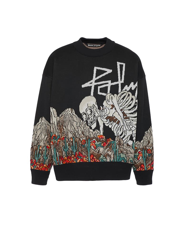 rinascente Palm Angels Maglione desert skull