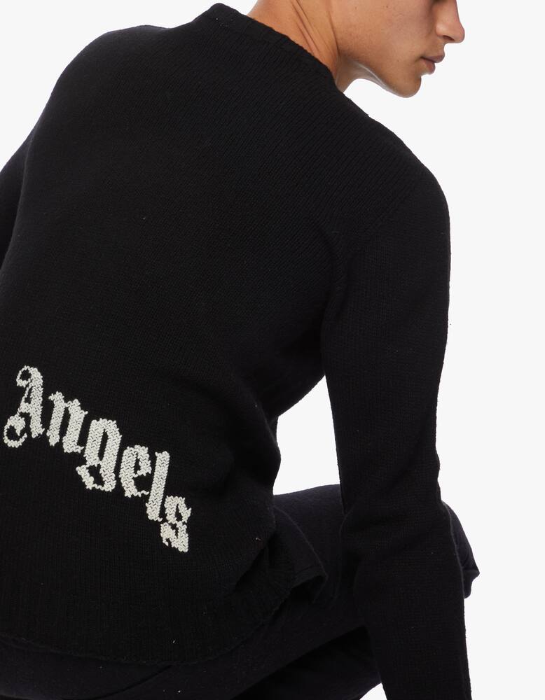 rinascente Palm Angels Maglione logo girocollo