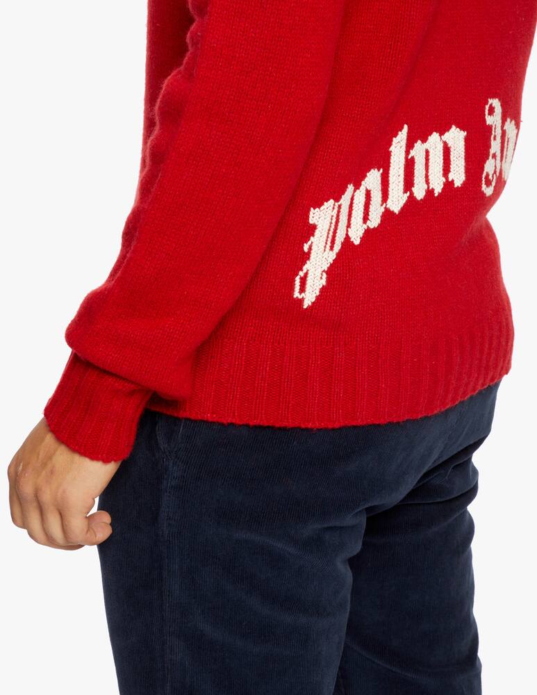 rinascente Palm Angels Maglione logo girocollo