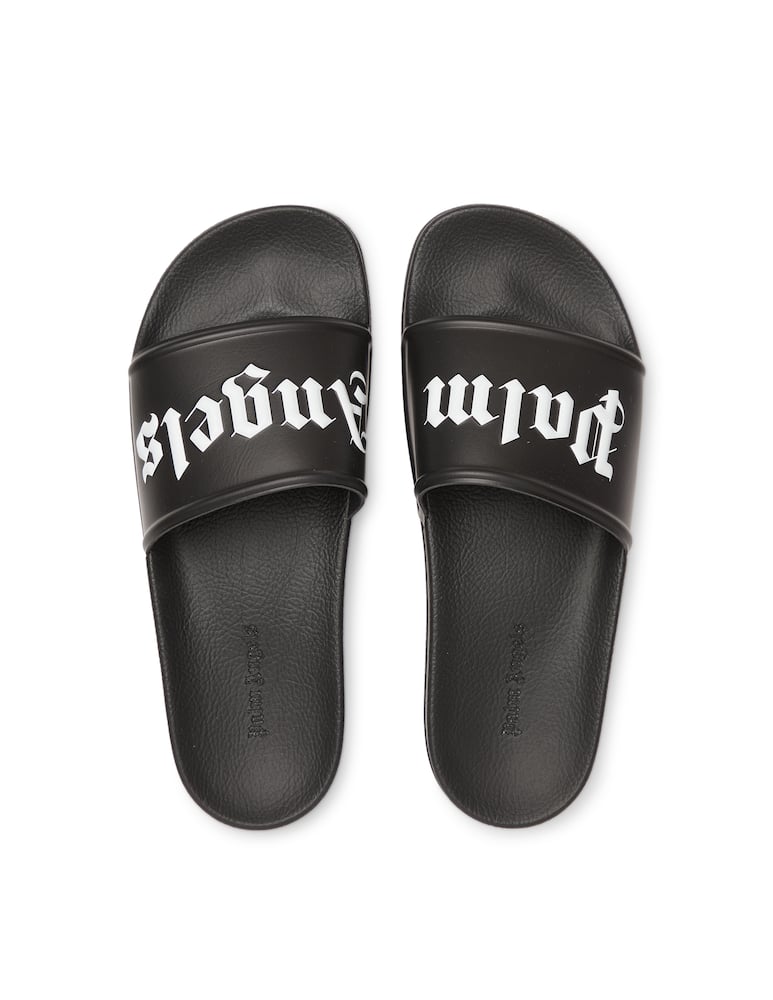 rinascente Palm Angels Slippers logo in gomma