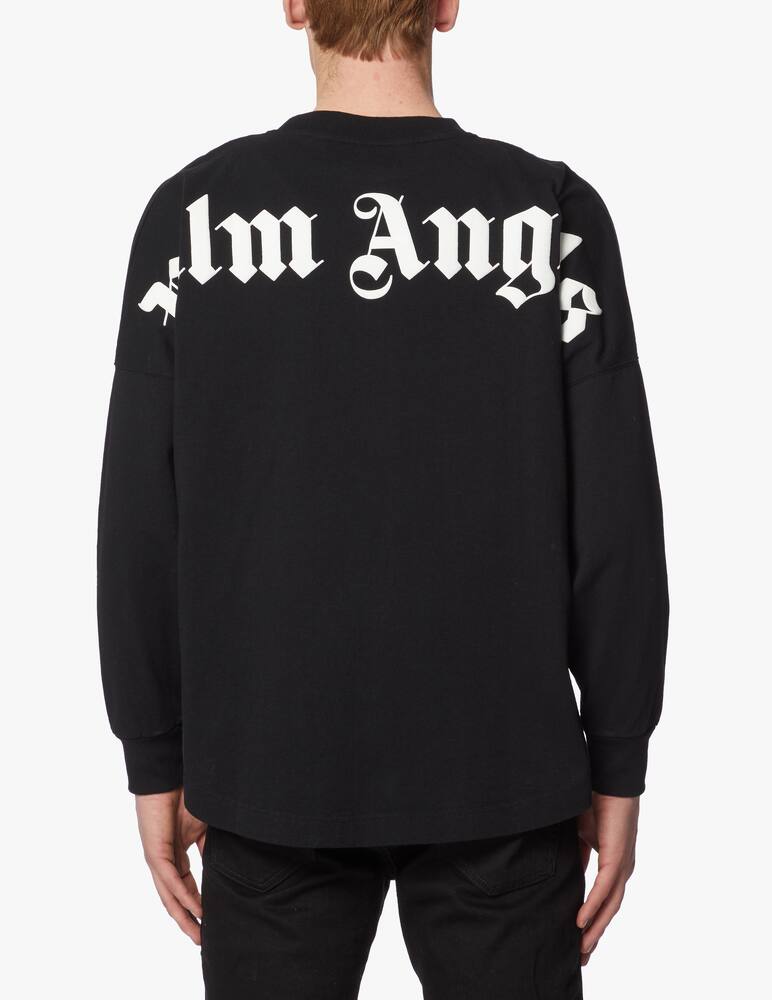 rinascente Palm Angels T-shirt a manica lunga classic logo over