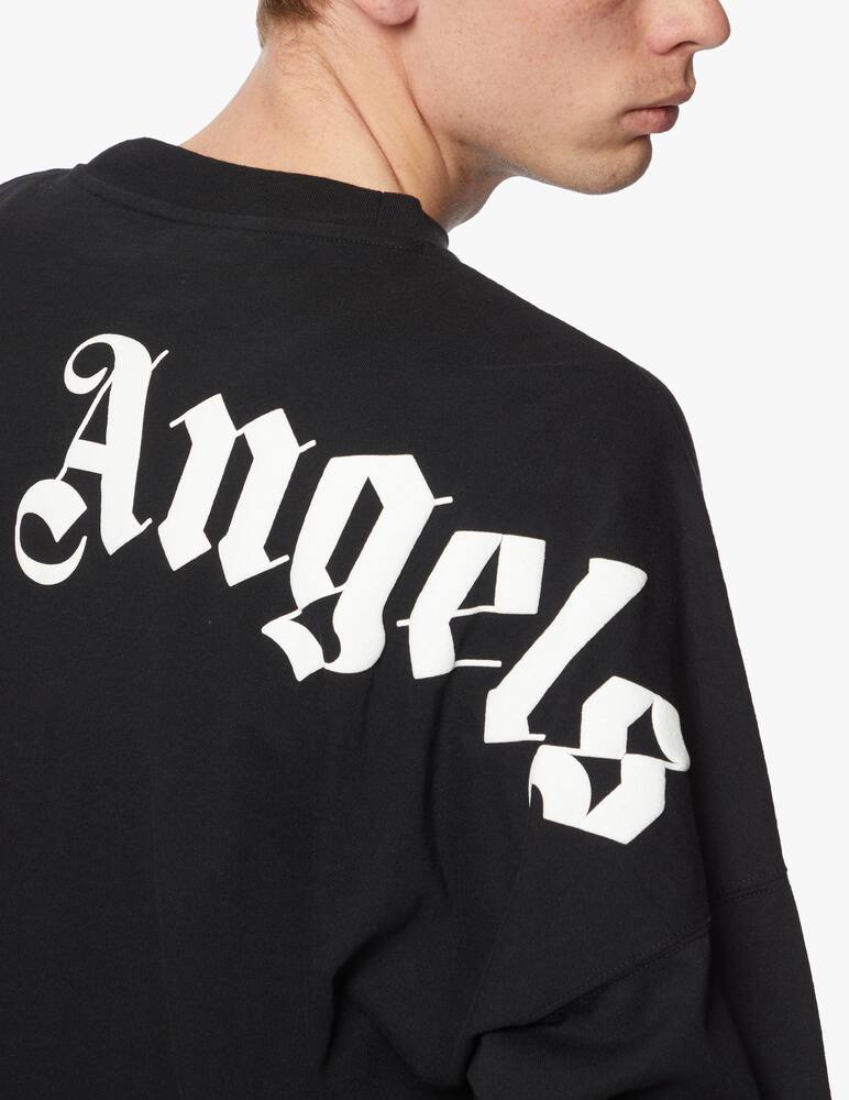 rinascente Palm Angels T-shirt a manica lunga classic logo over