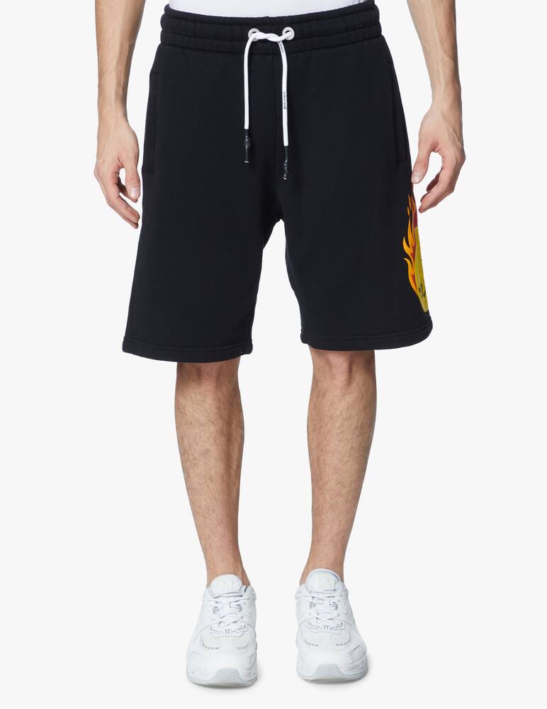 rinascente Palm Angels Burning head shorts