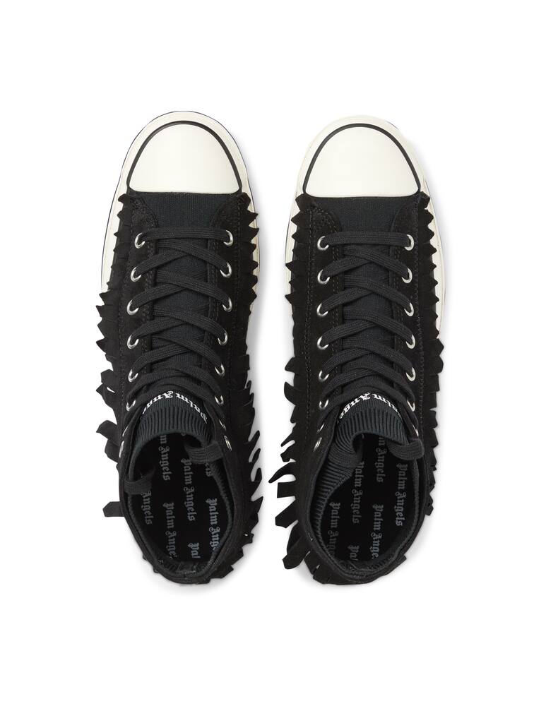 rinascente Palm Angels Sneakers fringe basket high vulcanized