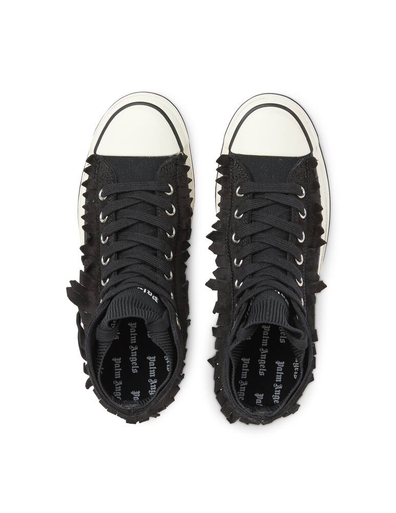 rinascente Palm Angels Sneakers alte Vulcanized con frange