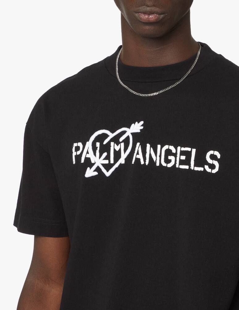 rinascente Palm Angels Pierced heart t-shirt