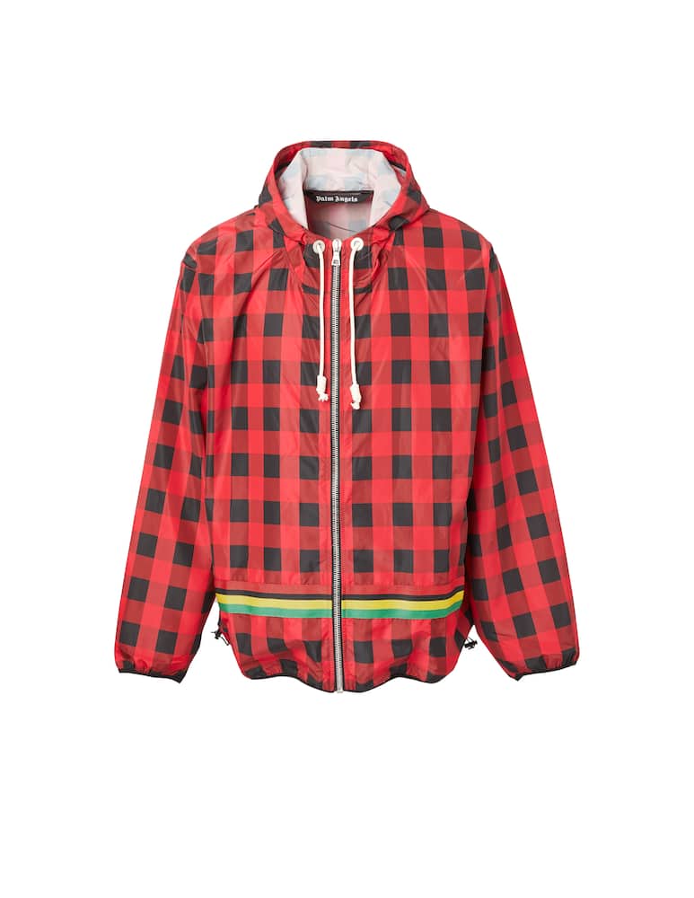 rinascente Palm Angels Giacca a vento buffalo check