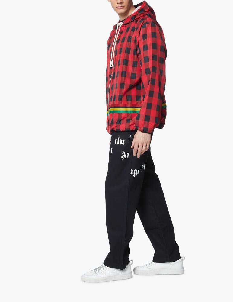 rinascente Palm Angels Giacca a vento buffalo check