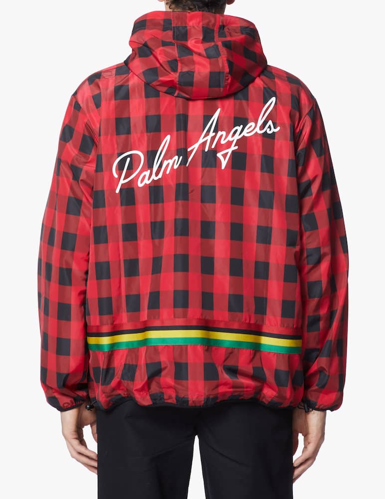 rinascente Palm Angels Giacca a vento buffalo check