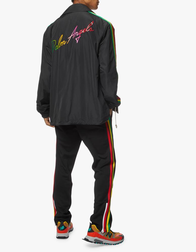 rinascente Palm Angels Coach jacket miami logo