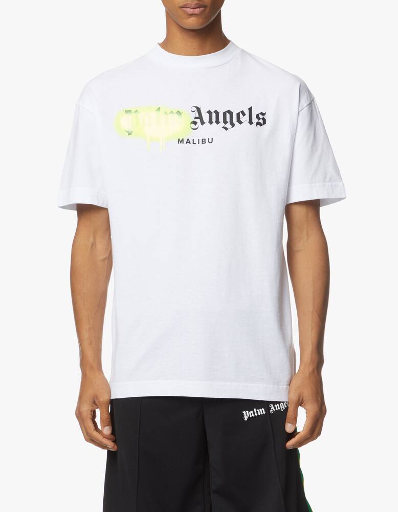 rinascente Palm Angels Maglietta manica corta malibu sprayed