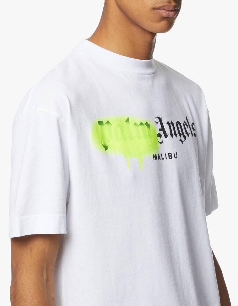 rinascente Palm Angels Maglietta manica corta malibu sprayed