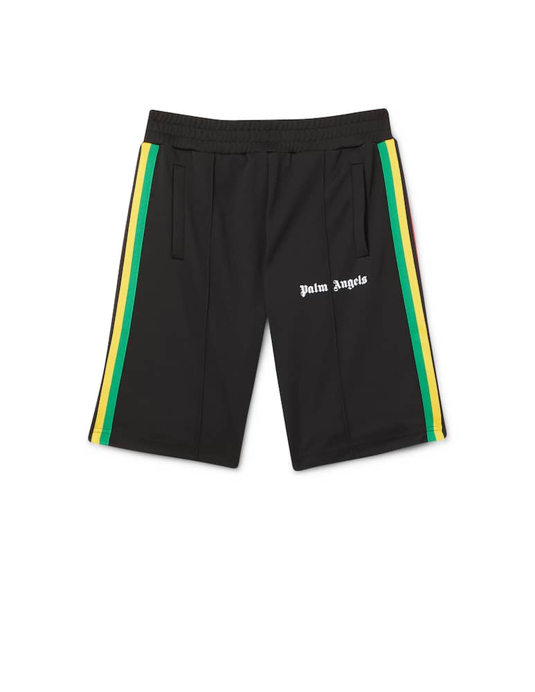 Palm Angels Pantaloni corti track exodus - immagine 1 Palm Angels Pantaloni corti track exodus - immagine 1