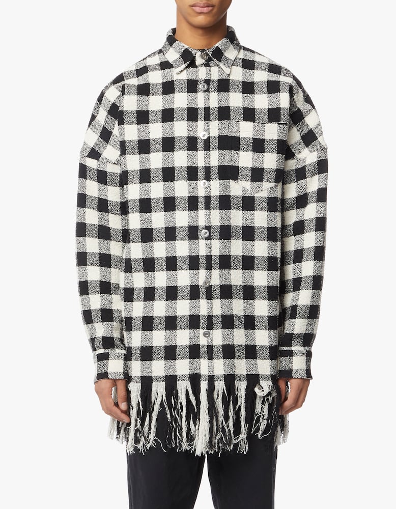 rinascente Palm Angels Overshirt check logo
