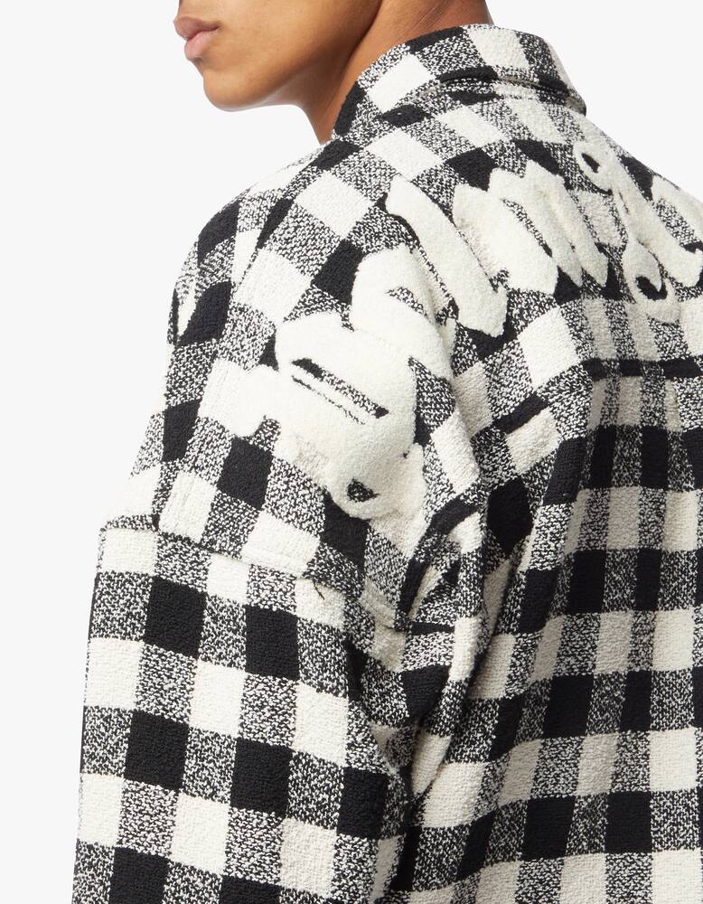 rinascente Palm Angels Overshirt check logo