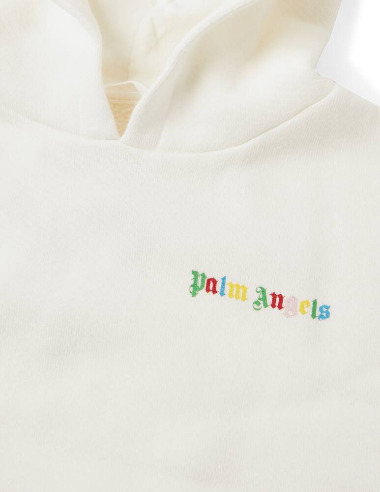 rinascente Palm Angels Felpa con cappuccio in cotone con logo