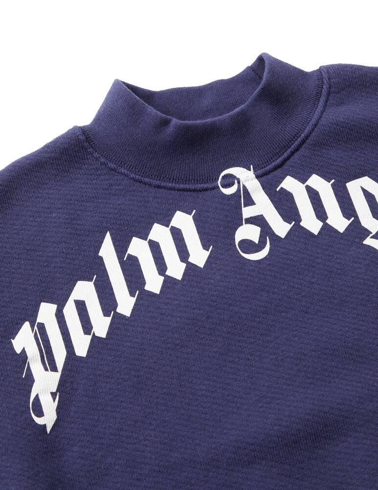 rinascente Palm Angels Felpa girocollo in cotone con logo