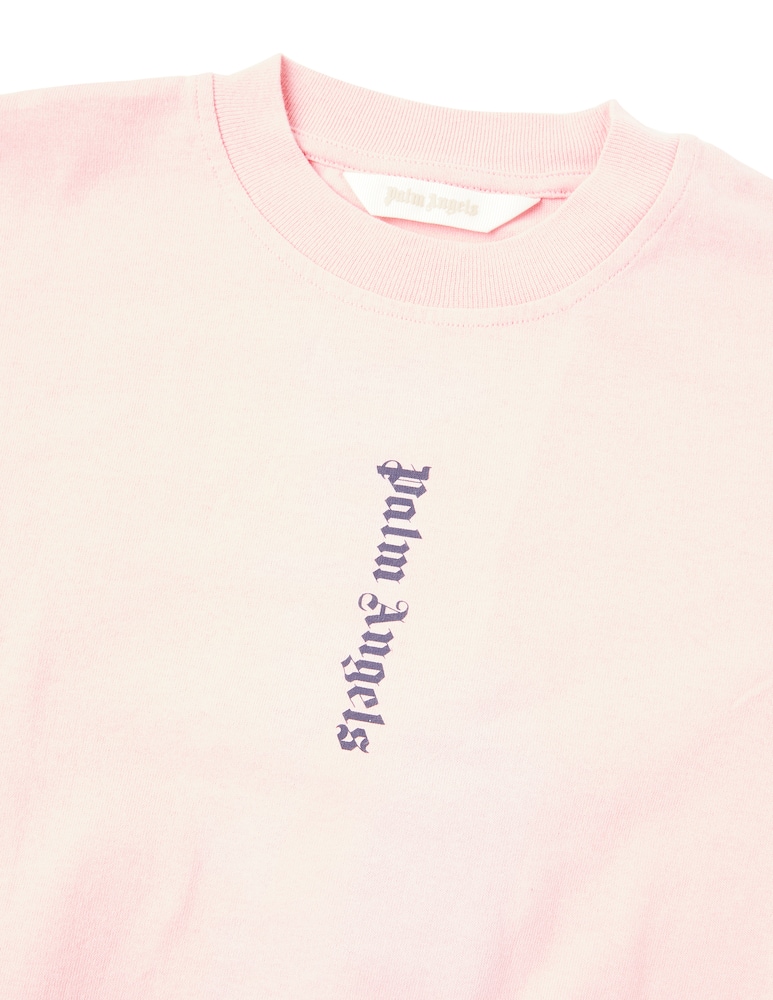 rinascente Palm Angels Vestito t-shirt in cotone con logo over