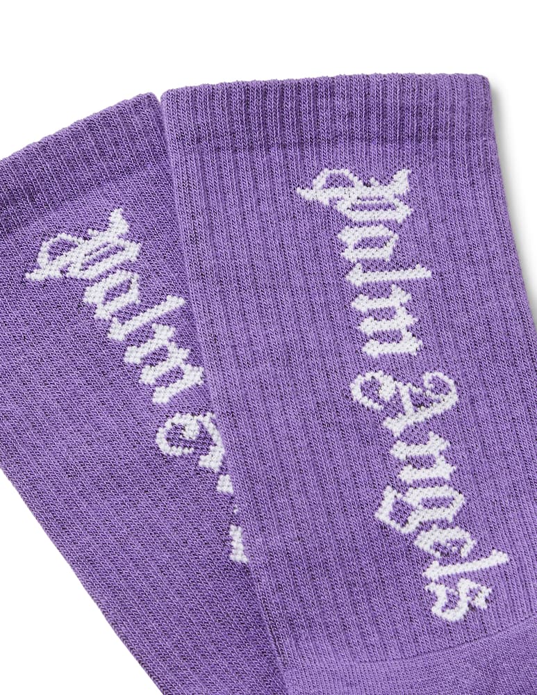 rinascente Palm Angels High socks with classic logo 