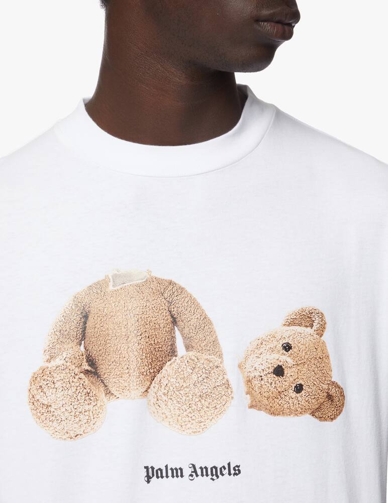 rinascente Palm Angels Maglietta girocollo bear - bianco