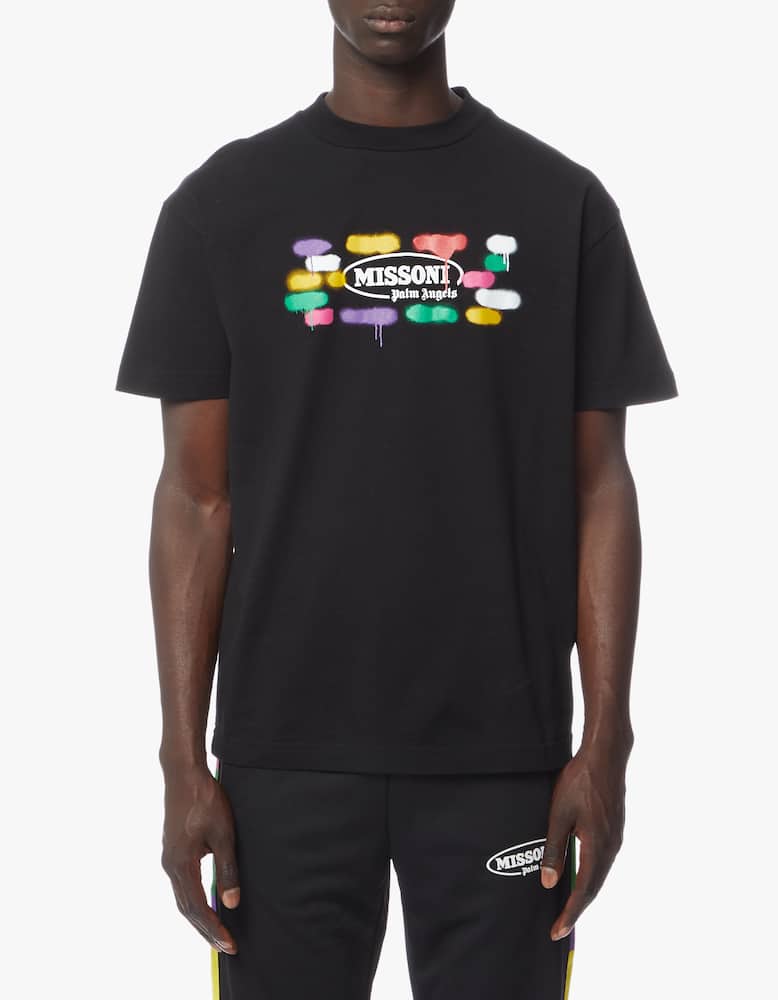 rinascente Palm Angels Maglietta girocollo sport palm angels x missoni 