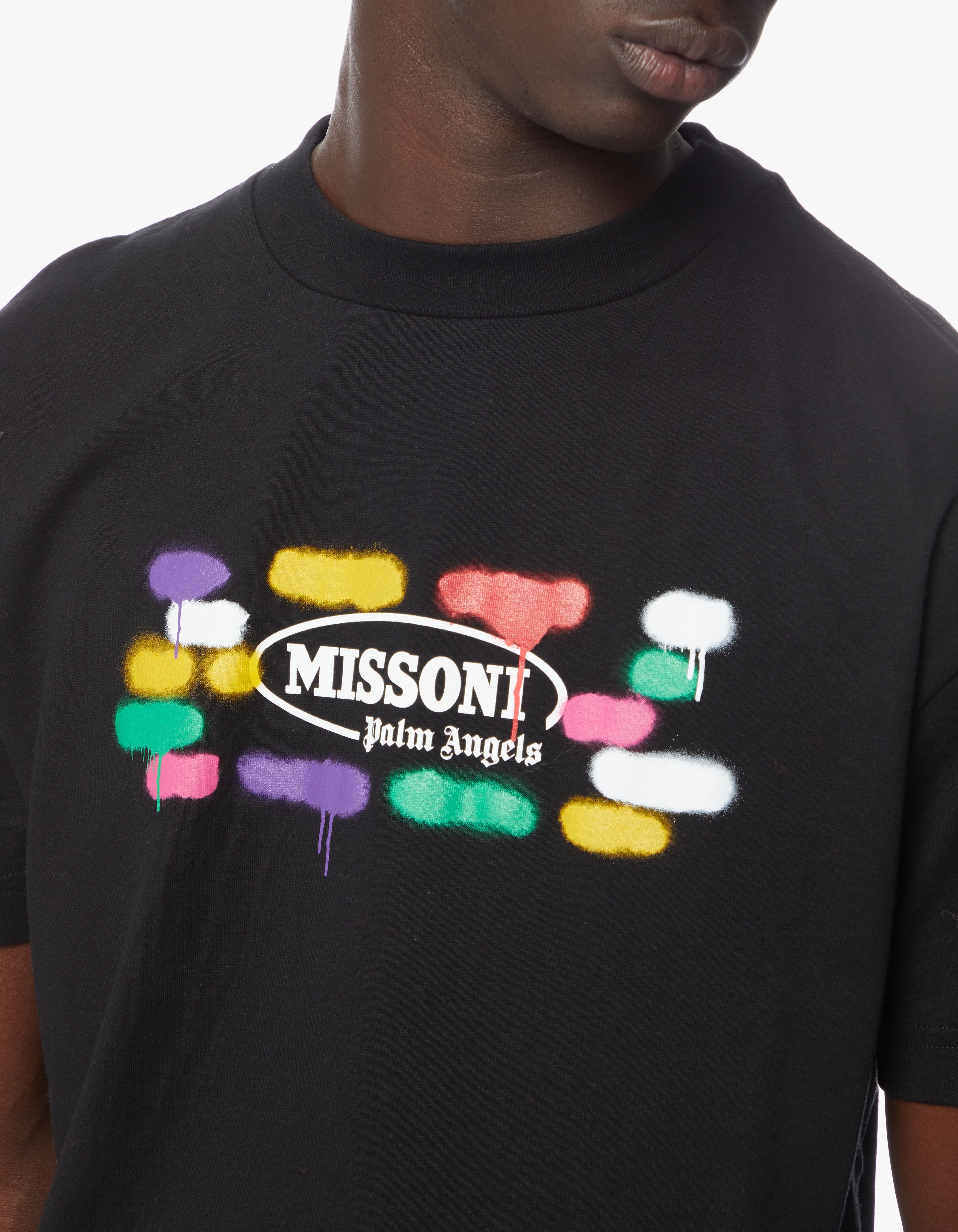 Shop Palm Angels Palm angels x missoni sport t-shirt on Rinascente
