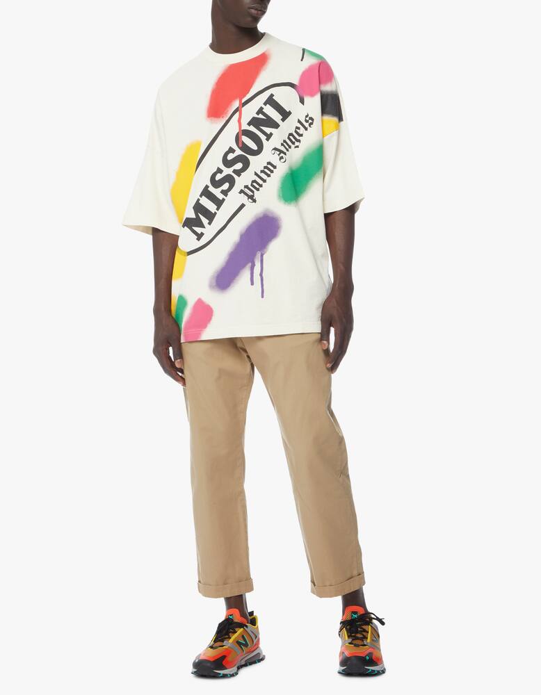 rinascente Palm Angels Palm angels x missoni over t-shirt