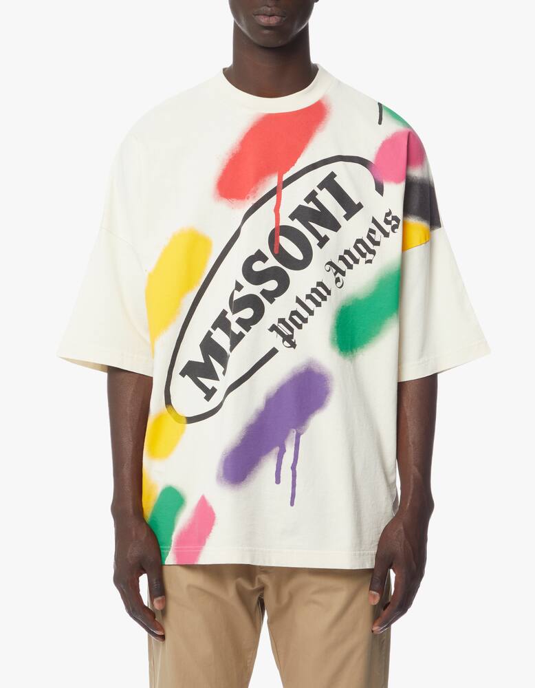 rinascente Palm Angels Palm angels x missoni over t-shirt