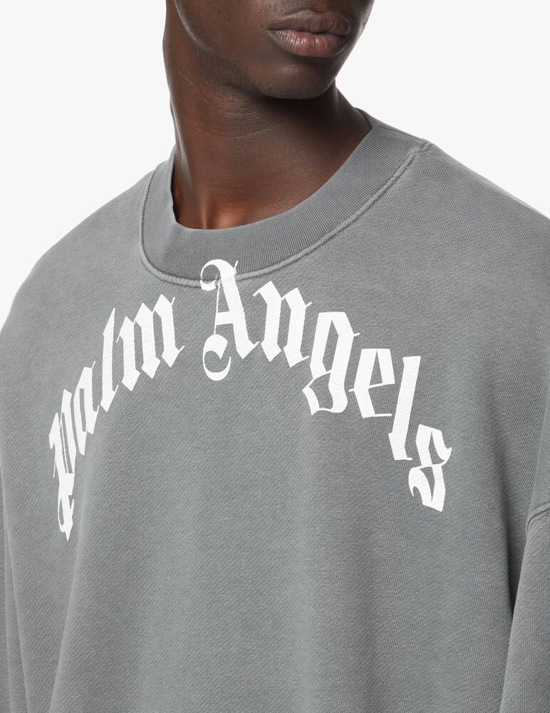 rinascente Palm Angels Over logo sweatshirt 