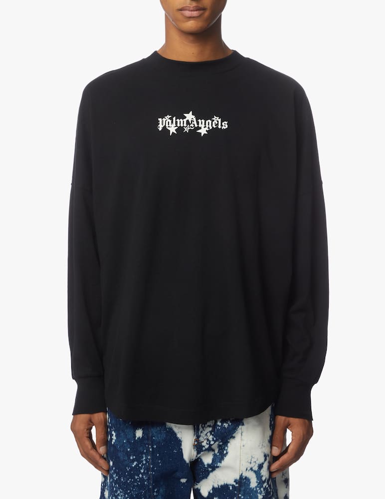 rinascente Palm Angels Maglietta manica lunga over logo