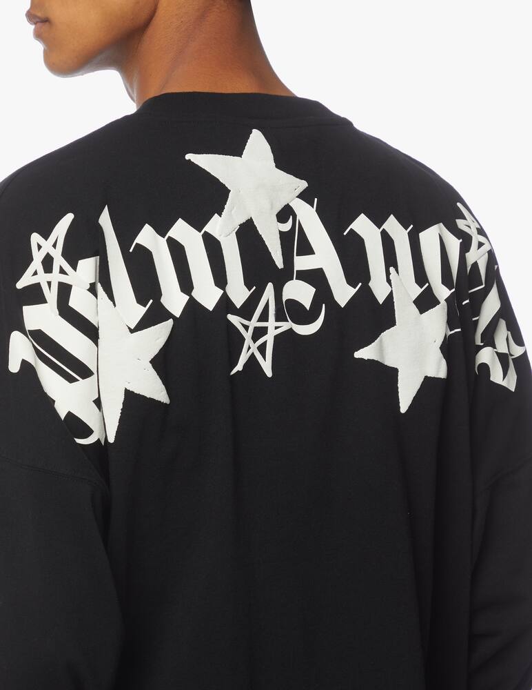 rinascente Palm Angels Maglietta manica lunga over logo