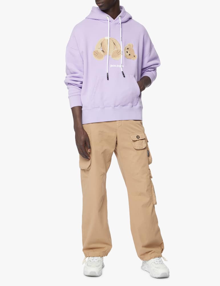 rinascente Palm Angels Bear hoodie - violet