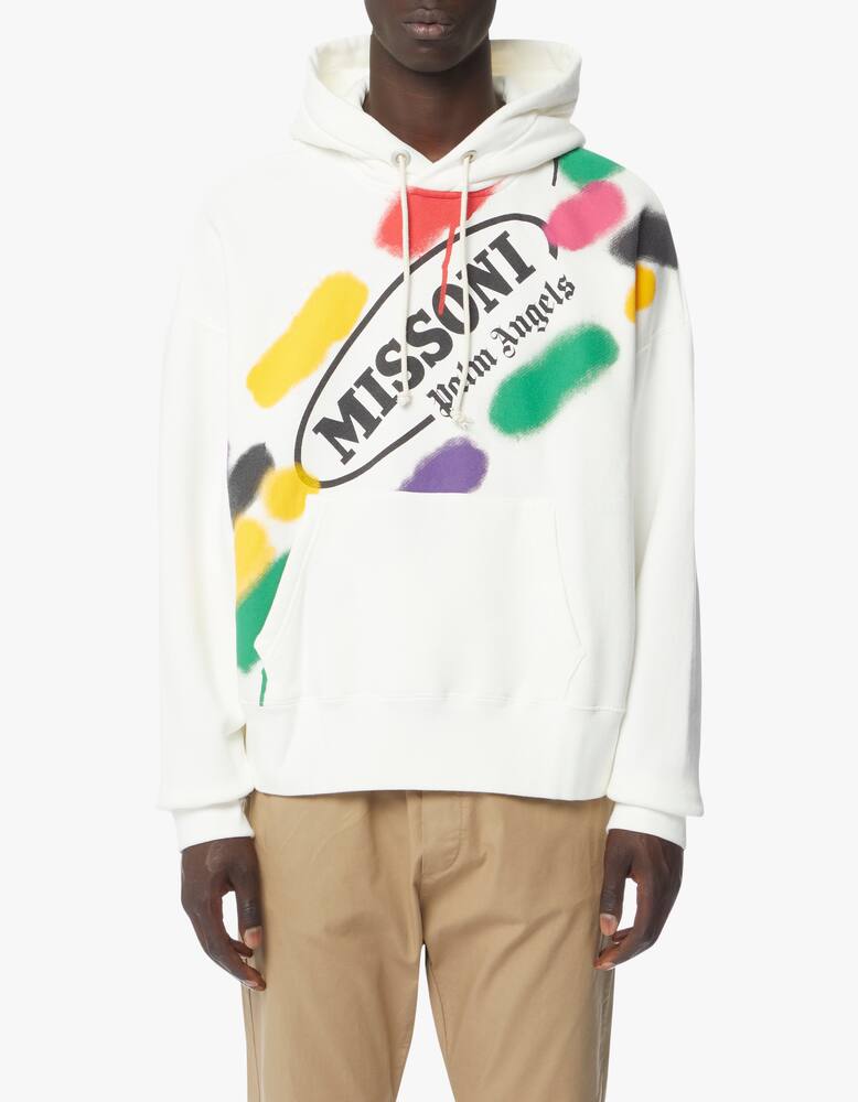 rinascente Palm Angels Felpa con cappuccio palm angels x missoni