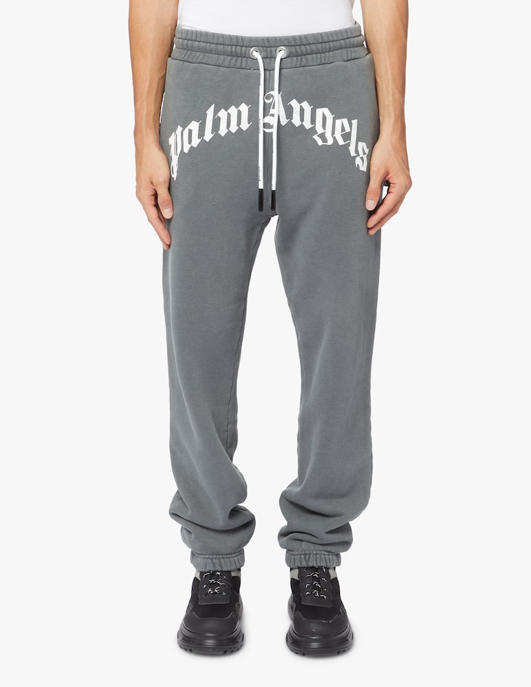 rinascente Palm Angels Over logo sweatpant - black