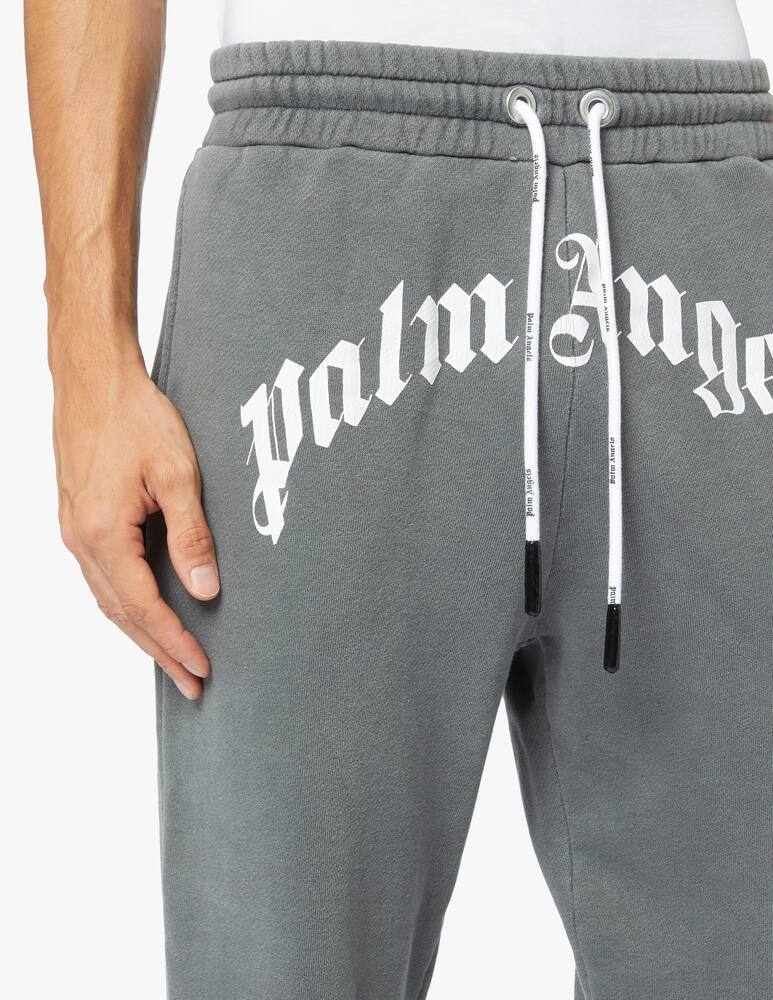 rinascente Palm Angels Over logo sweatpant - black
