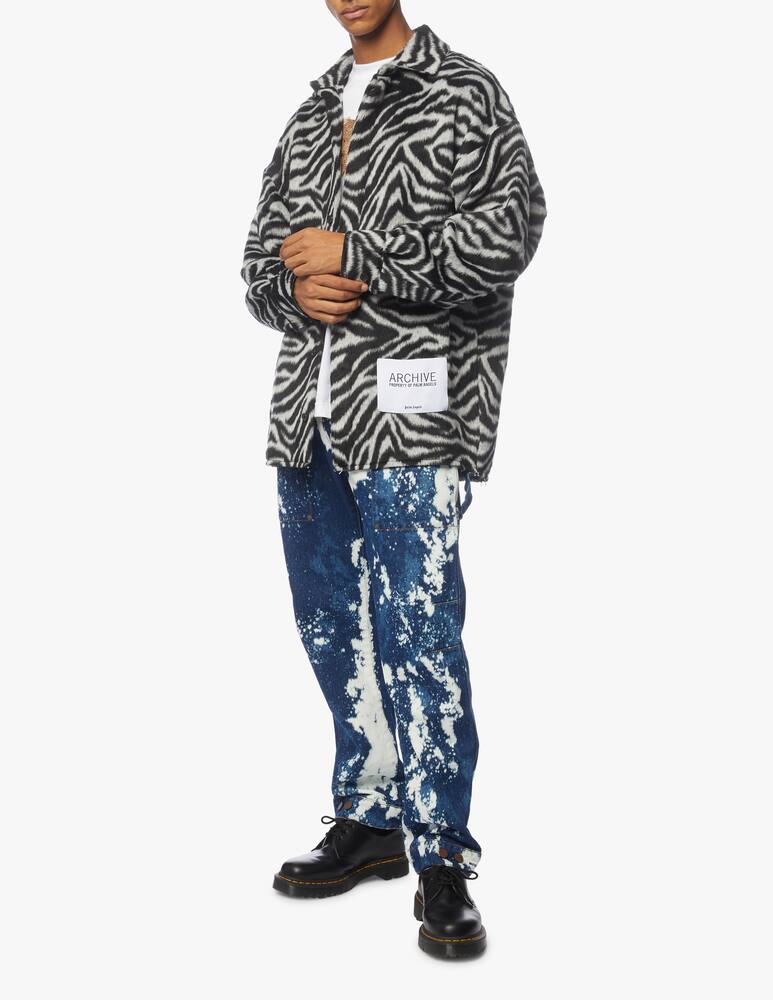 rinascente Palm Angels Fury zebra overshirt