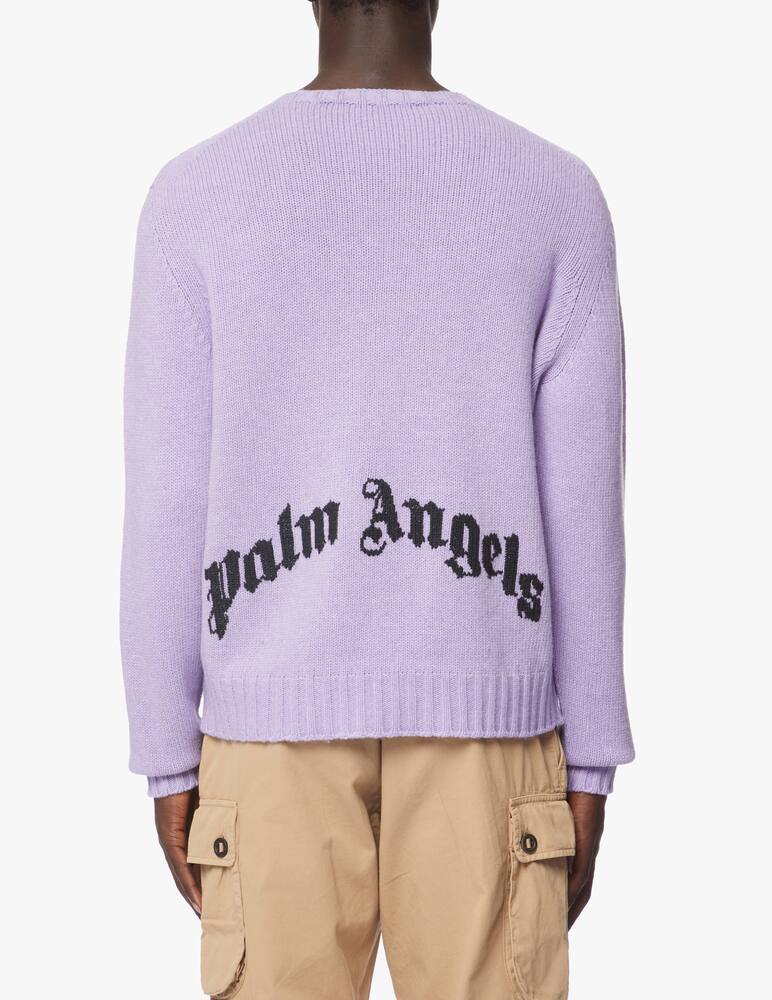 rinascente Palm Angels Back Over Logo Sweater
