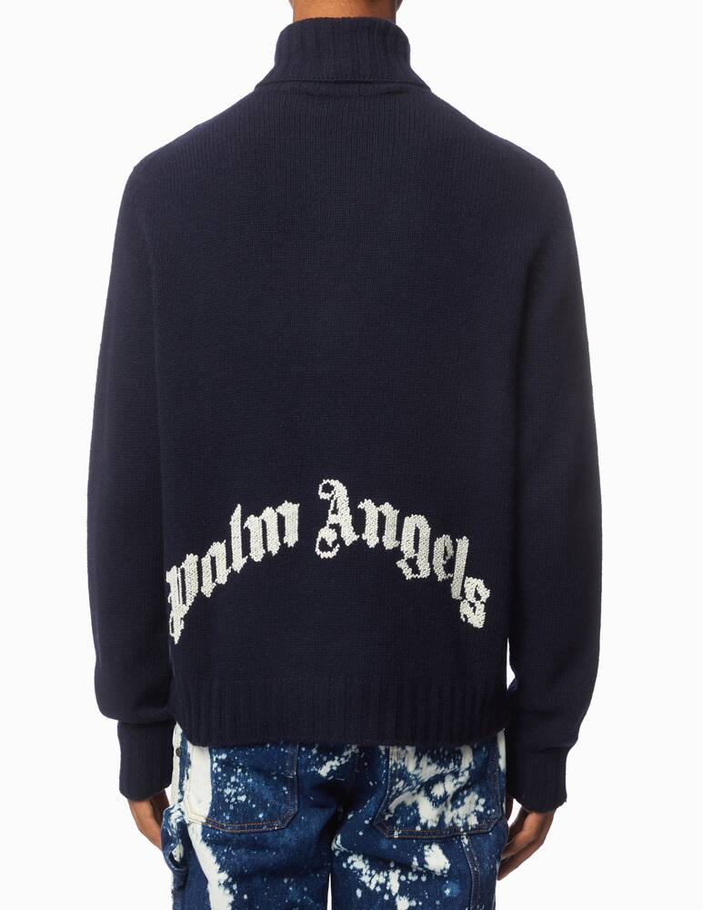 rinascente Palm Angels Logo turtleneck
