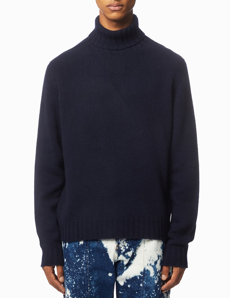 rinascente Palm Angels Logo turtleneck