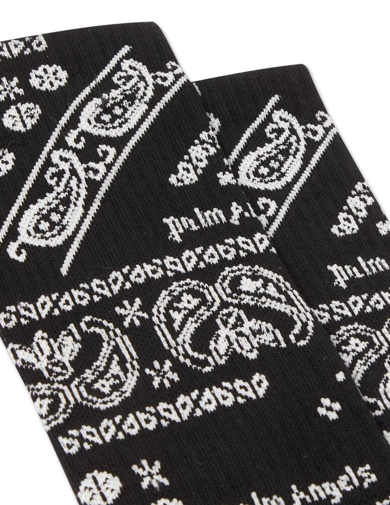 rinascente Palm Angels Calzini bandana - nero