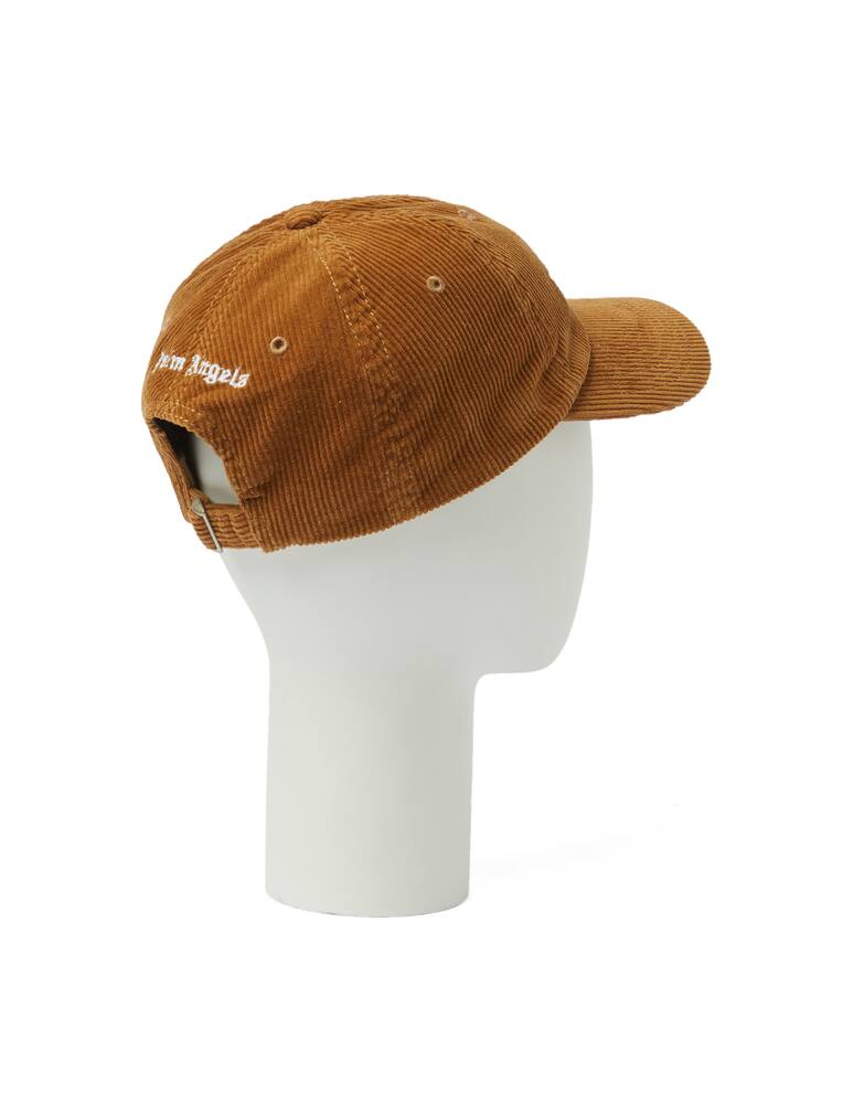 rinascente Palm Angels Corduroy logo cap - brown