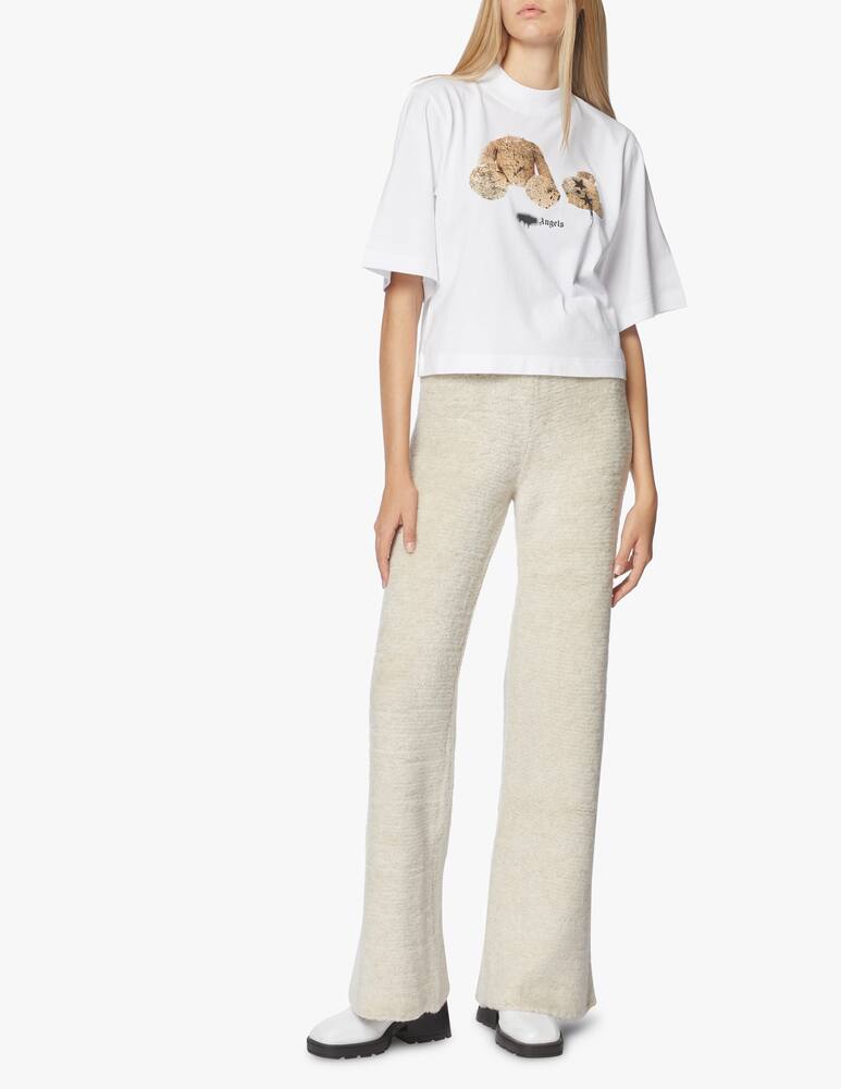 rinascente Palm Angels Sprayed bear cropped t-shirt