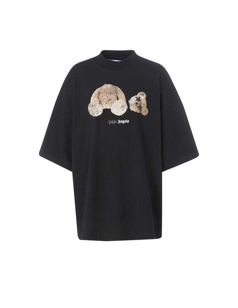 Palm Angels Sprayed bear loose t-shirt - picture 1 Palm Angels Sprayed bear loose t-shirt - picture 1