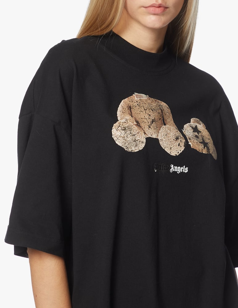 rinascente Palm Angels Sprayed bear loose t-shirt