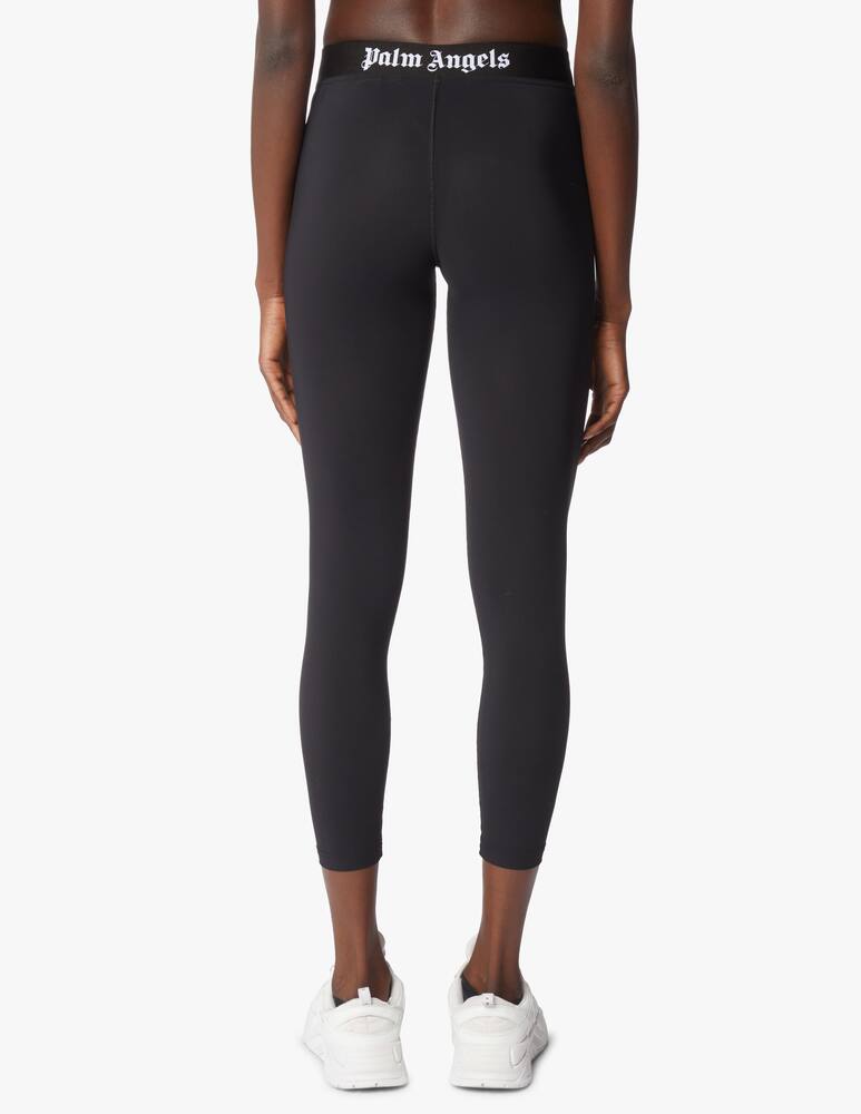 rinascente Palm Angels Leggings classico con logo - nero