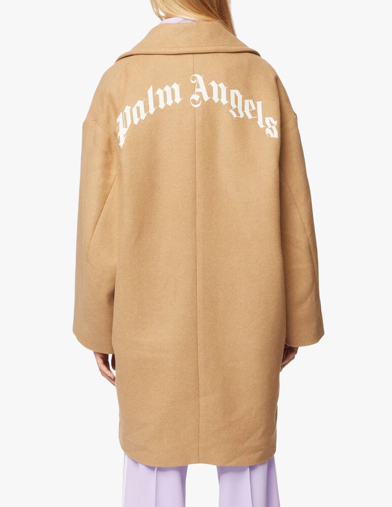 rinascente Palm Angels Round logo coat