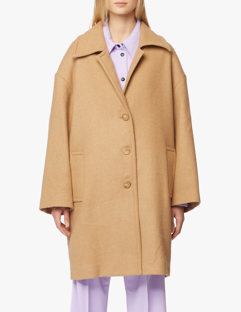 rinascente Palm Angels Round logo coat